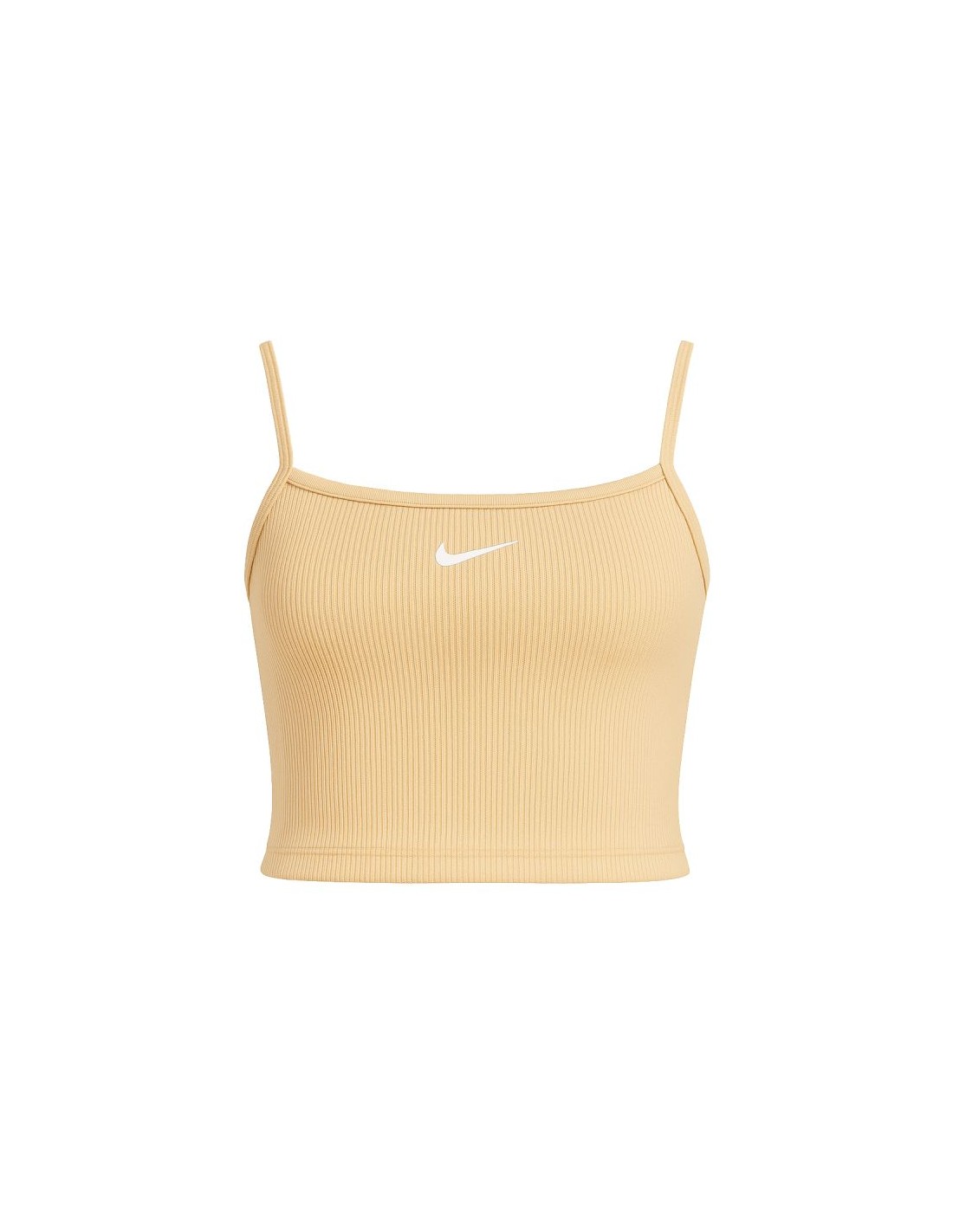 Nike Sportswear Essential Rib Crop Top SanddriftWhite DM6737126
