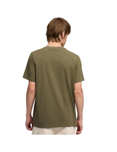 Puma Men's ESS Small No 1 Logo Tees Olive 682535 81