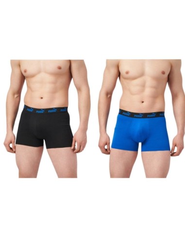 Puma men's boxer briefs 2Pack blue black comfortable cotton