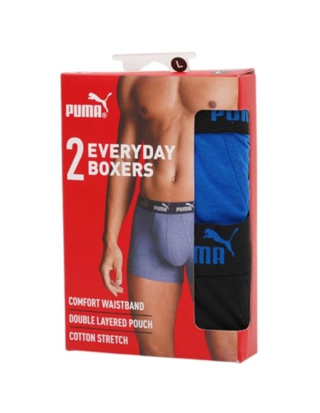 Puma men's boxer briefs 2Pack blue black comfortable cotton