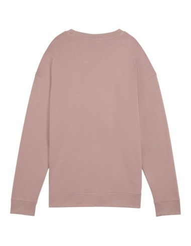 Puma ESS Small No 11 Logo Relaxed Crew Women's Sweatshirt Pink 684975 88