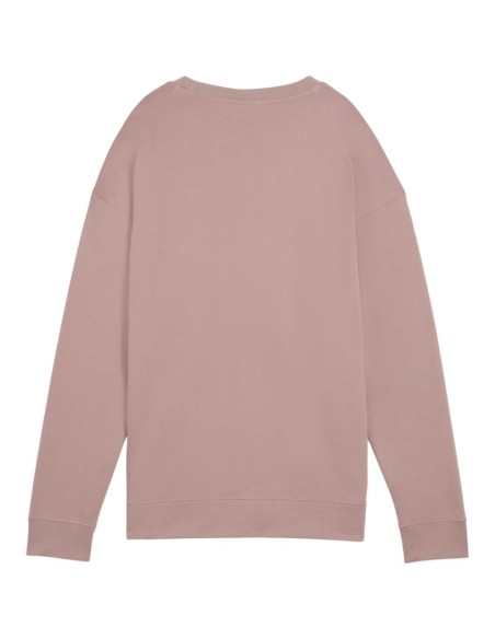 Puma ESS Small No 11 Logo Relaxed Crew Women's Sweatshirt Pink 684975 88
