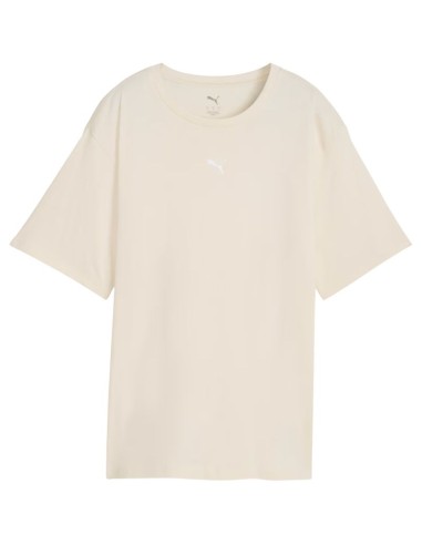 Puma ESS Relaxed Tee beige women's tshirt 684971 87