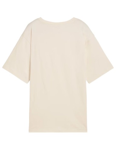 Puma ESS Relaxed Tee beige women's tshirt 684971 87