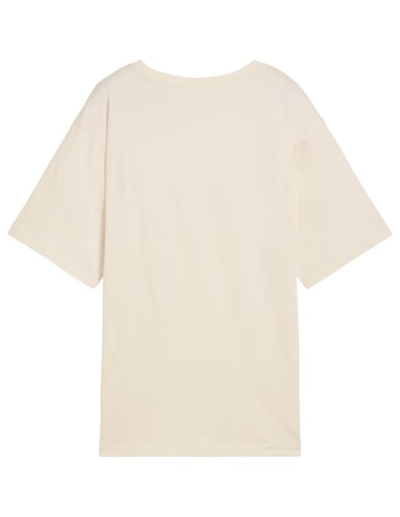Puma ESS Relaxed Tee beige women's tshirt 684971 87