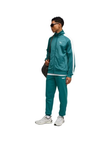 Puma Ess 2 Color No 1 Logo Men's Pants Green 684714 41