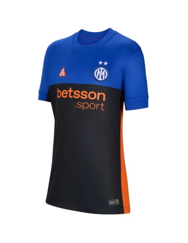 Nike Inter Milan 2026 Stadium SE Kids' Jersey Black and Blue IB3536 413