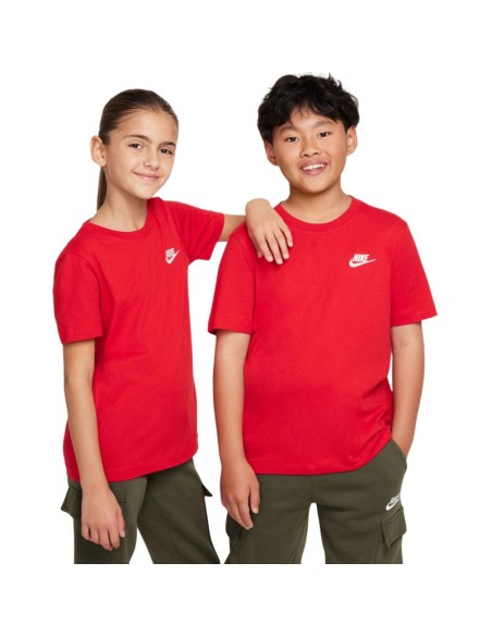 Nike Sportswear Kids TShirt Red FZ5177 657