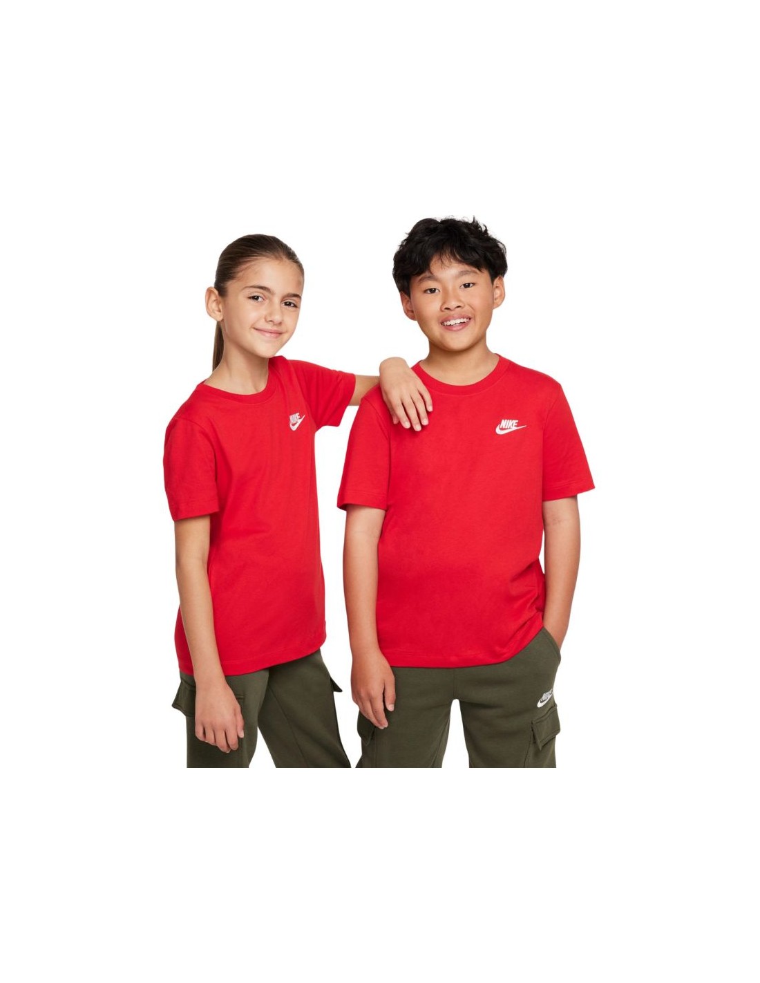 Nike Sportswear Kids TShirt Red FZ5177 657