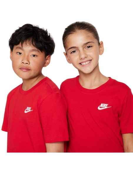 Nike Sportswear Kids TShirt Red FZ5177 657