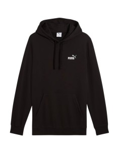Men's Puma ESS 2 Color Small No 1 Logo Hoodie Black 684719 01