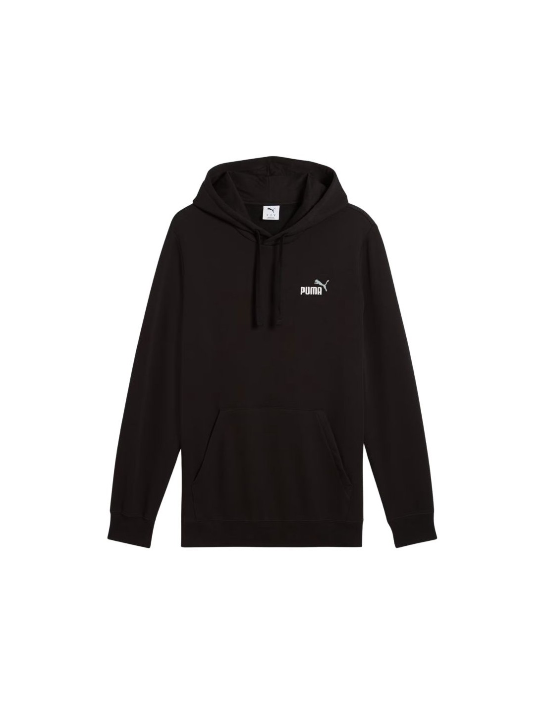 Men's Puma ESS 2 Color Small No 1 Logo Hoodie Black 684719 01