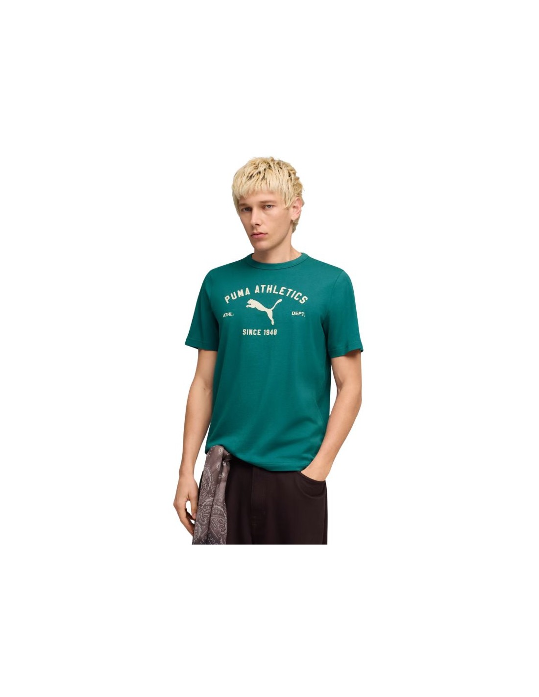 Men's Puma Class Graphic Tee green 692226 41