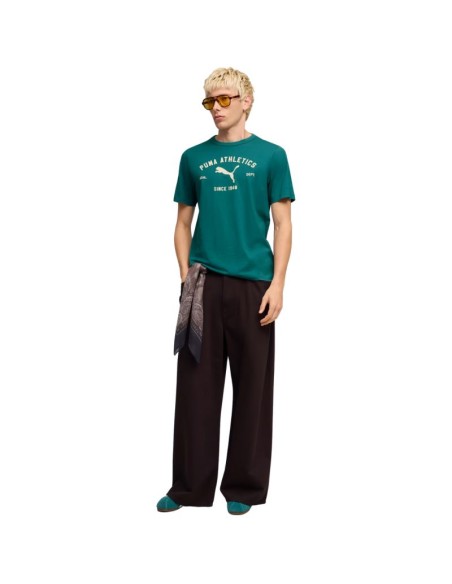 Men's Puma Class Graphic Tee green 692226 41