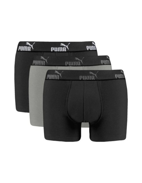 Puma men's boxer briefs 3Pack black gray comfortable cotton