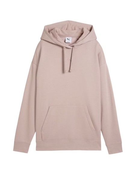 Puma ESS Centered Cat Logo Relaxed Hoodie Pink 692917 89