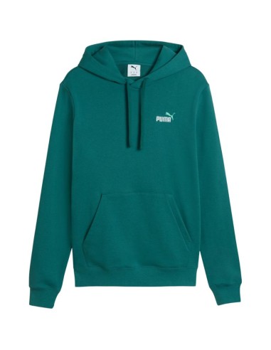 Puma ESS 2 Color Small No 1 Logo Hoodie Green 684719 41