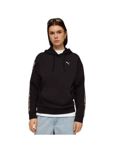 Puma ESS Graphic Animal Comfort Hoodie Women's Black 691822 01