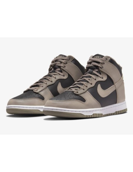 Nike Dunk High Moon Fossil Gray Women's Fall Shoes W DD1869002
