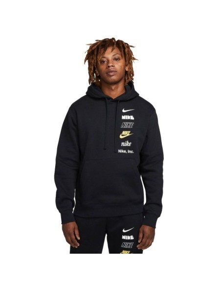 Nike Men's Hoodie Club BB PO Hoodie Mlogo DX0783010
