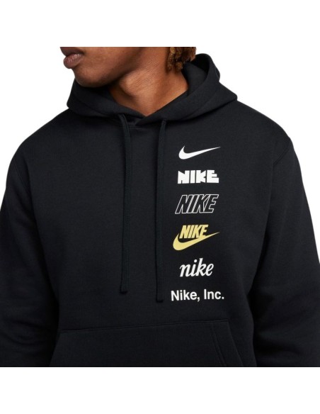 Nike Men's Hoodie Club BB PO Hoodie Mlogo DX0783010