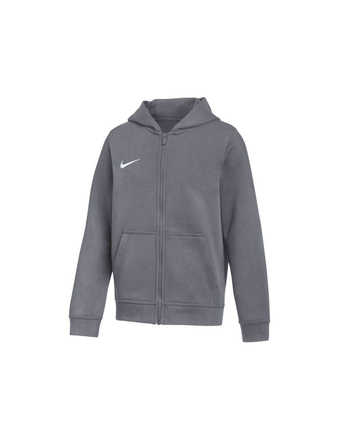 Nike Park 26 Fleece FullZip Hoodie for Kids Gray IB1232 071