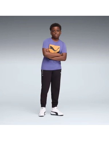 Puma BMW MMS Kids' Sweatpants Black Comfortable Sporty Style