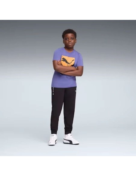 Puma BMW MMS Kids' Sweatpants Black Comfortable Sporty Style