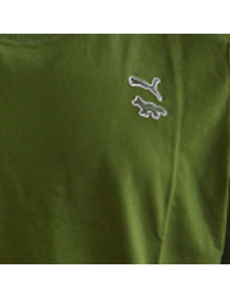 MAISON KITSUNE X PUMA Tshirt Rifle Green 53232794