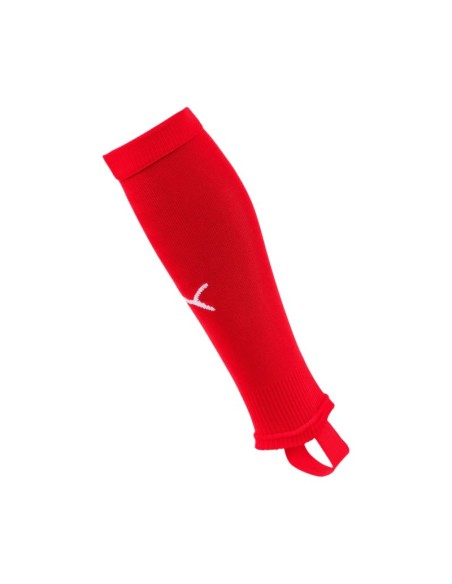 Puma Team Liga Stirrup Football Sleeves Red 703439 01