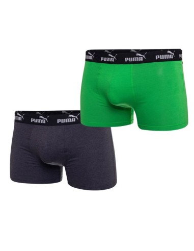 Puma men's boxer briefs 2Pack green gray comfortable cotton