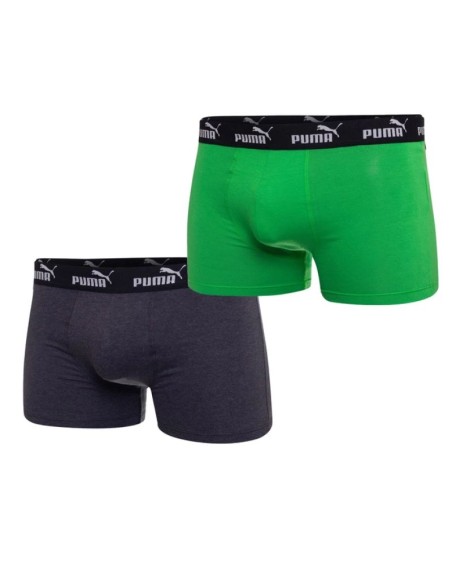 Puma men's boxer briefs 2Pack green gray comfortable cotton