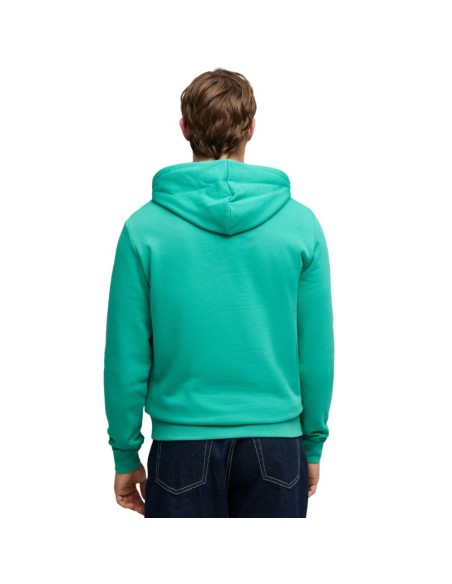 Puma ESS No 1 Logo Centered Hoodie Green 692914 40