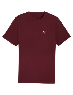 Puma Ess Elevated Tee Burgundy Men's TShirt 684726 96
