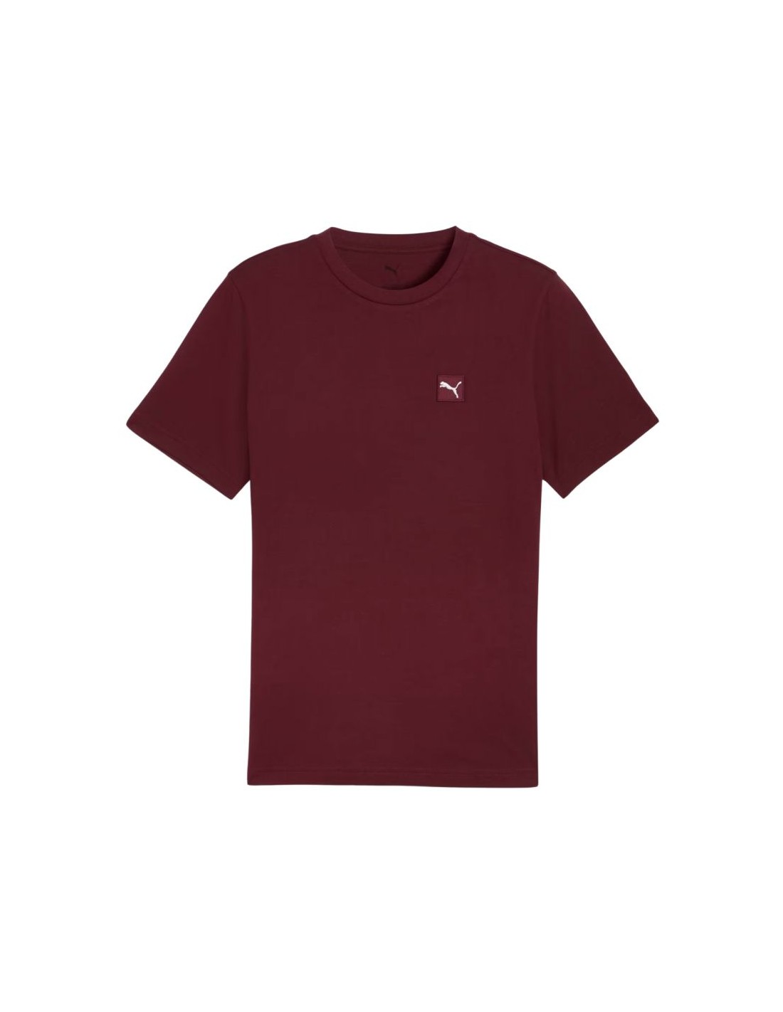 Puma Ess Elevated Tee Burgundy Men's TShirt 684726 96