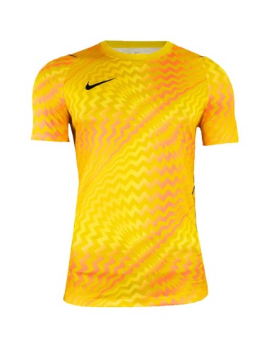 Nike DriFit Gardien VI Goalkeeper Men's TShirt Yellow HV8301 718