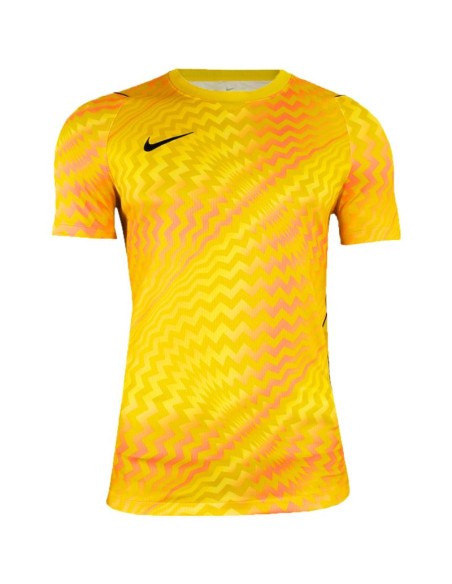 Nike DriFit Gardien VI Goalkeeper Men's TShirt Yellow HV8301 718