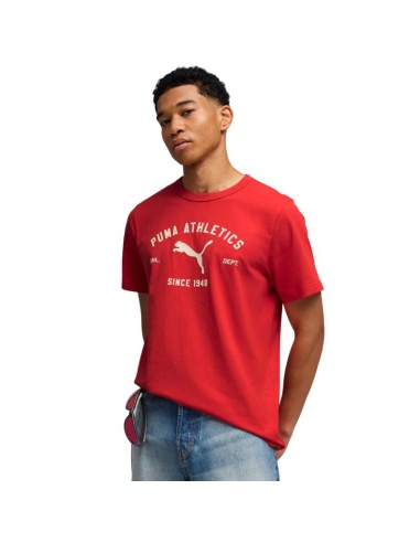Puma Class Graphic Tee men's tshirt red 692226 11