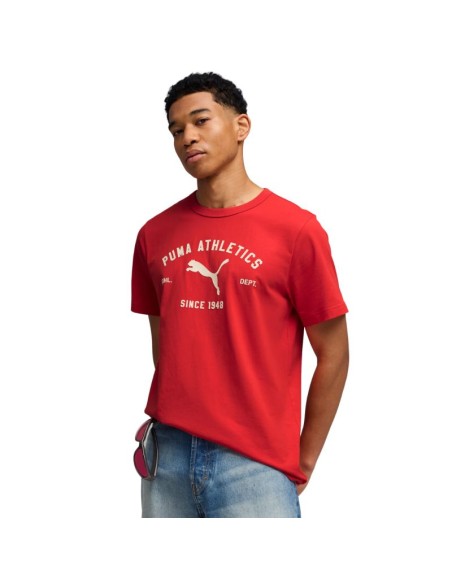 Puma Class Graphic Tee men's tshirt red 692226 11
