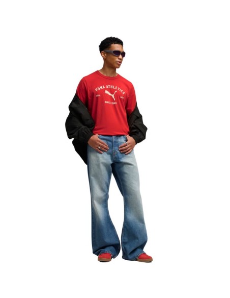 Puma Class Graphic Tee men's tshirt red 692226 11
