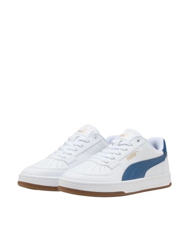 Puma Caven 20 children's shoes white and blue 393837 57
