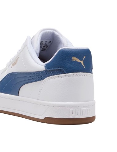 Puma Caven 20 children's shoes white and blue 393837 57