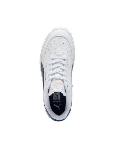 Puma Caven 20 children's shoes white and blue 393837 57
