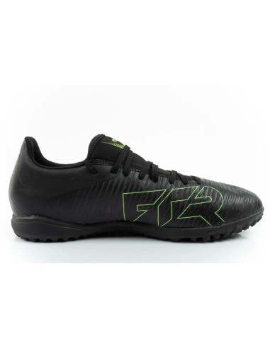 Puma men's sports shoes Future 8 Play TT turf football shoes black green