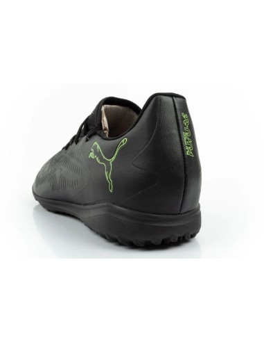 Puma men's sports shoes Future 8 Play TT turf football shoes black green