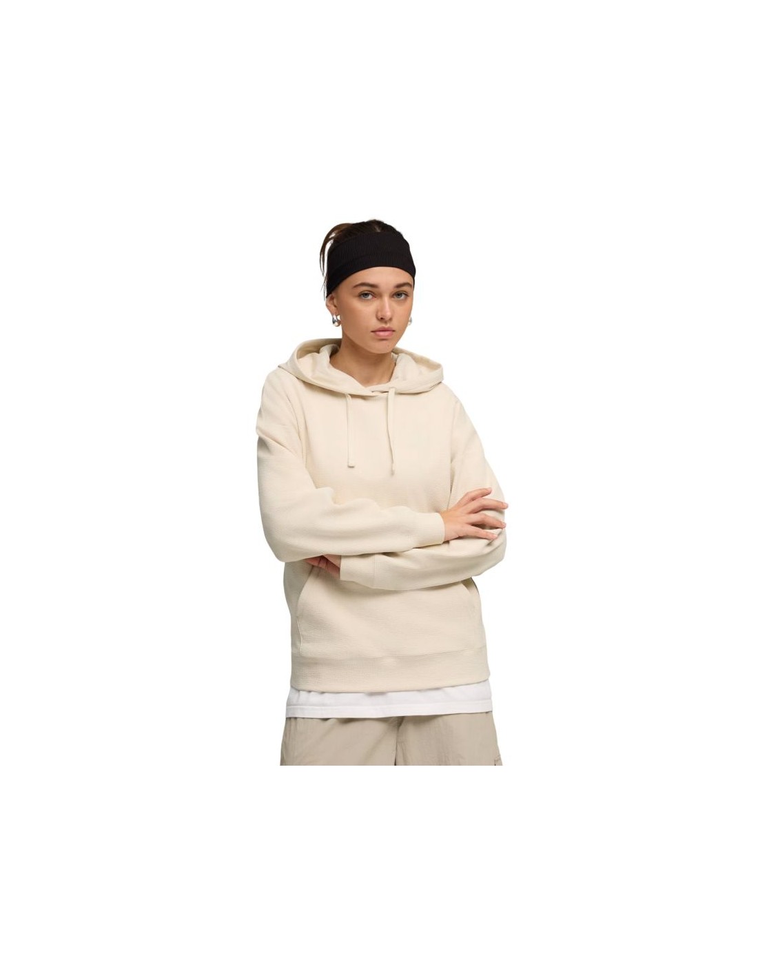 Puma ESS Elevated Comfort Hoodie Cream 691814 87