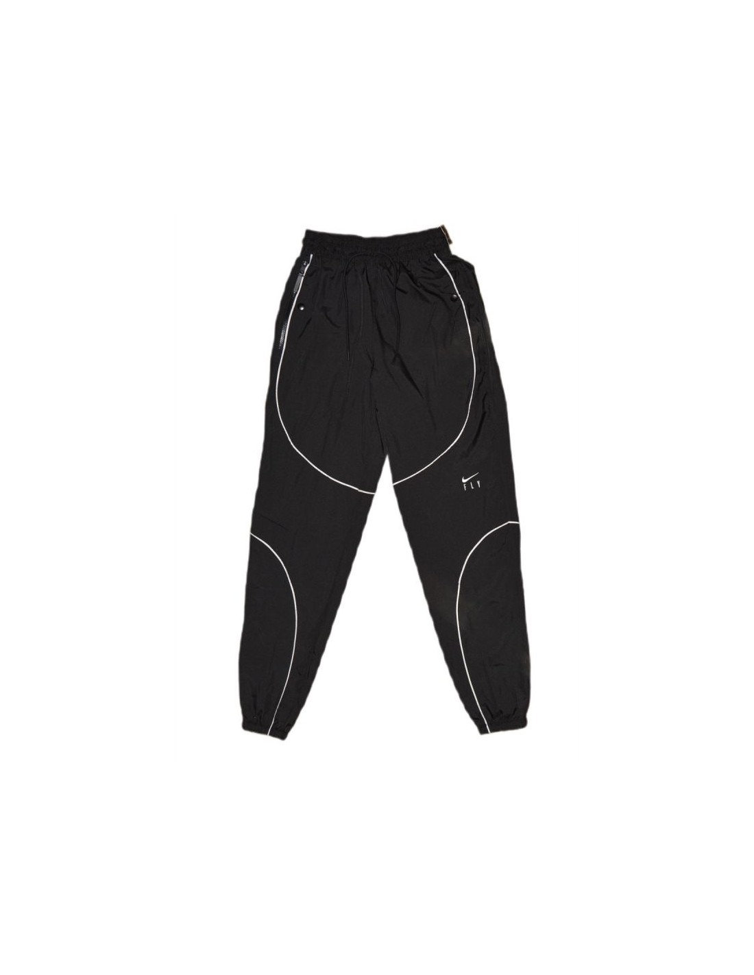 Women's Nike Retro Fly Swoosh Pants BlackWhite CZ3953010