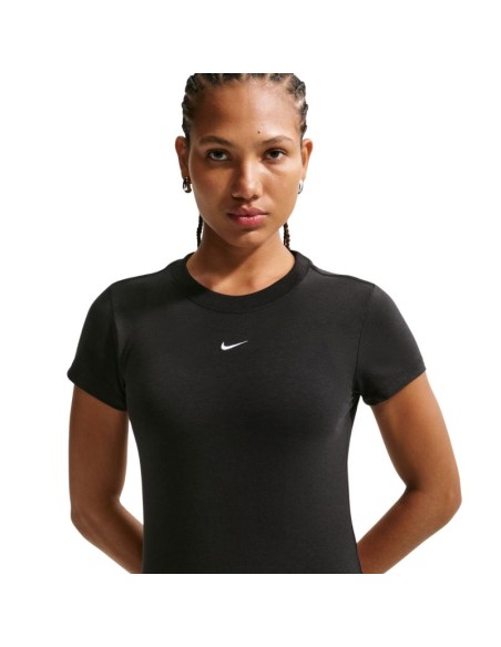 Nike Sportswear Chill Knit Women's TShirt Black FV5508 010