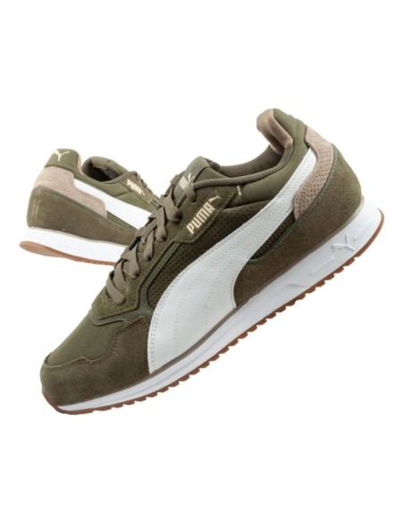 Puma Softride ST Miler men's sports sneakers fashionable and comfortable olive