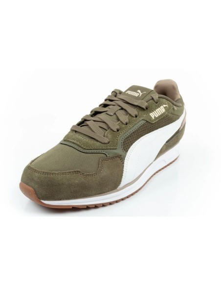 Puma Softride ST Miler men's sports sneakers fashionable and comfortable olive
